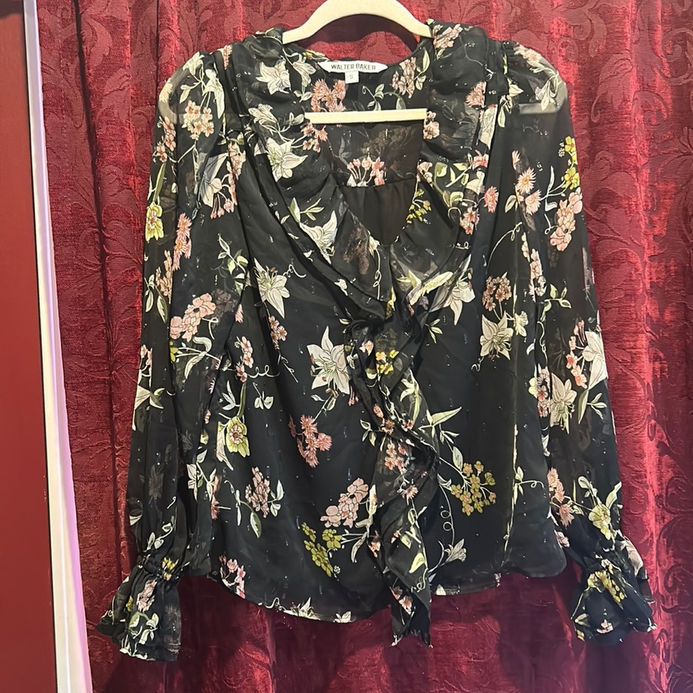 Walter Baker floral blouse